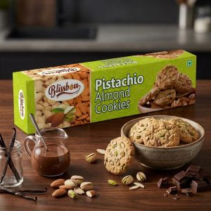 Blissbon Pistachio Almond Cookies